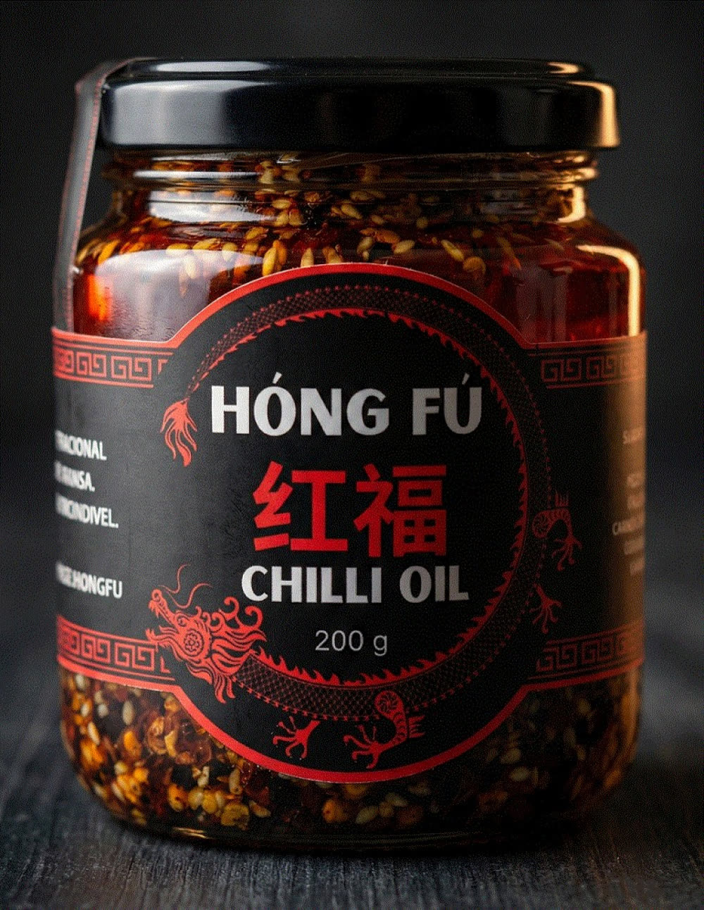 Chilli Oil Hóng Fú 200 mL (230 g)